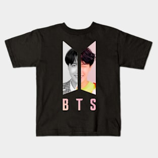 Hobi BTS Logo Kids T-Shirt